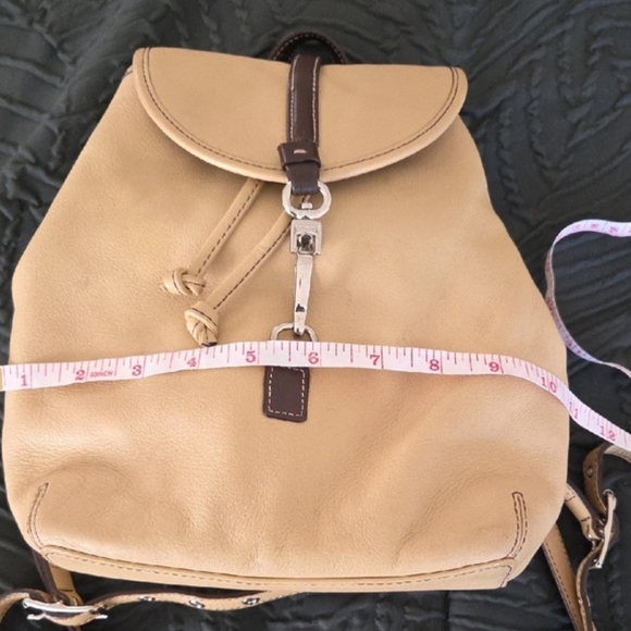 Coach Legacy Leather Drawstring Backpack - Picture 13 of 16